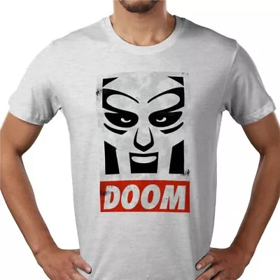 Buy MF Doom Distressed Effect Doom Mask Hip Hop Tee T Shirt - All Sizes & Colours • 19.99£