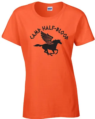 Buy Camp Half Blood Greek Mythology Gods LADIES' Tee Shirt 654 • 10.56£