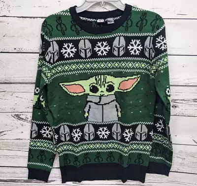 Buy Star Wars: Mandalorian The Child Sweater Ugly Christmas XS Extra Small NWT • 38.53£