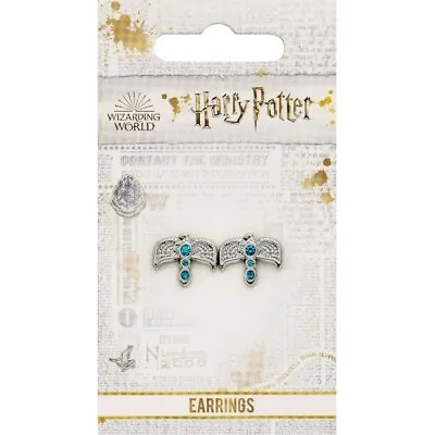 Buy Harry Potter Silver Plated Earrings Diadem Birthday Christmas Official Product • 10.99£