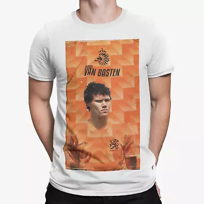 Buy Van Basten Art T-Shirt - Football Retro Sport Iconic England 96 Nederlands • 8.39£