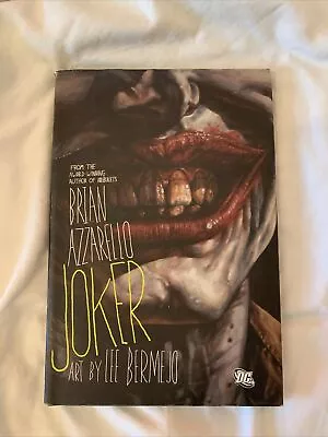Buy Joker By Brian Azzarello & Lee Bermejo Hardcover DC Comics • 4.99£