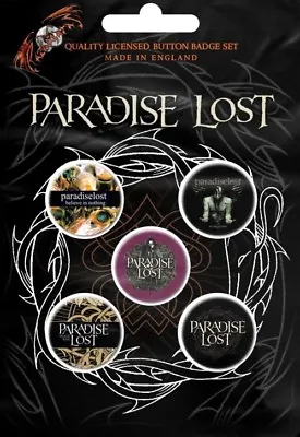 Buy Paradise Lost - Crown Of Thorns (new) (gift) Badge Pack Official Band Merch • 6.50£