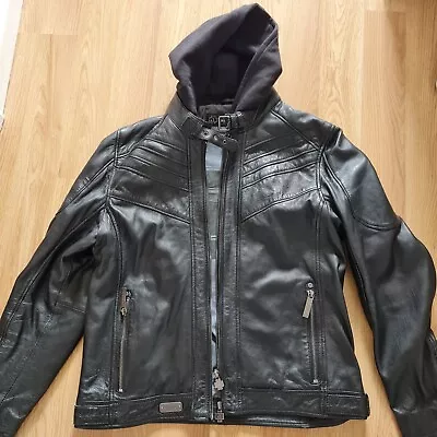Buy Rammstein Logo Leather Jacket / Hoodie - 2XL - Metal • 150£
