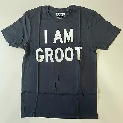 Buy Marvel Comics Guardians Of The Galaxy I AM GROOT Printed T-Shirt - Choose Size • 9.99£