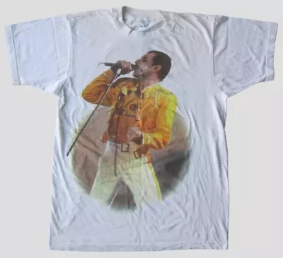 Buy Queen Freddie Mercury 1992 Official Tribute Concert T-Shirt Wembley Stadium XL  • 245£