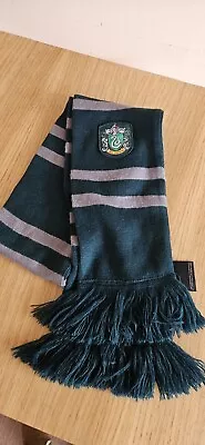 Buy Harry Potter Green Slytherin Scarf Official Merchandise Harry Potter Store 9 3/4 • 9.99£