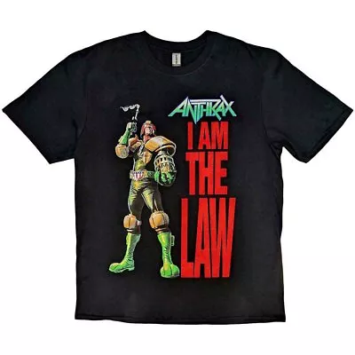 Buy T Shirt Anthrax I Am The Law • 15.99£
