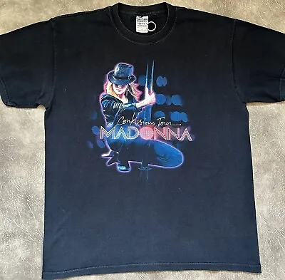 Buy Vintage Madonna Tour T Shirt Confessions Tour  • 29£