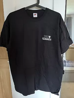 Buy 2009 Guinness Black T Shirt Size L • 7.99£