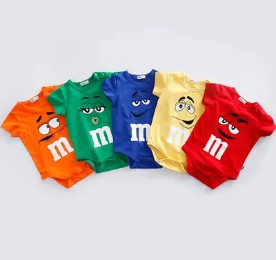 Buy Baby M&M S Clothes Romper Body Bodysuits Outfits Funny Soft Look Mickey Mouse • 6.49£