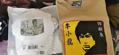 Buy Bruce Lee, T Shirt M, Also  With New Way Of The The Dragon Peaked Cap New. • 25£
