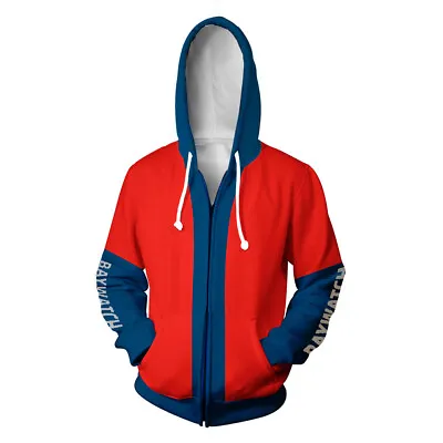 Buy Anime Baywatch Cosplay Costume 3D Hoodie Sweatshirt Jumper Coat Jacket • 31.97£