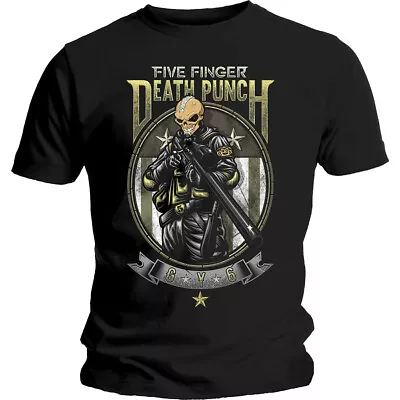 Buy Five Finger Death Punch Sniper Official Tee T-Shirt Mens • 17.13£