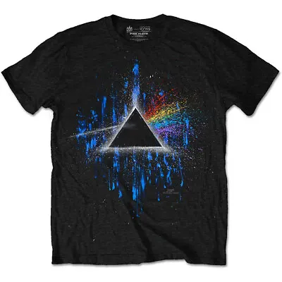 Buy Pink Floyd Dark Side Of The Moon Paint Official Tee T-Shirt Mens Unisex • 15.99£