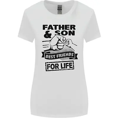 Buy Father & Son Best Friends For Life Womens Wider Cut T-Shirt • 9.99£