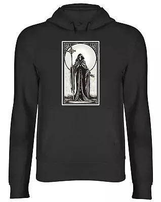 Buy Skeleton Grim Reaper Hoodie Mens Womens Death Afterlife Dark Top Gift • 17.99£