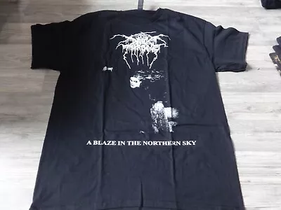 Buy Darkthrone Shirt Black Metal Taake Mgla Marduk Dark Funeral L • 28.67£