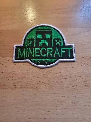 Buy Patch Badge -Minecraft- Embroidered Iron On Sew For Clothes Etc • 6£