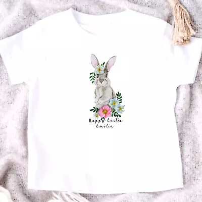 Buy Kids Easter  T-shirt  / Easter T-shirts / Girls Easter Egg Hunt / Easter T-shirt • 7.50£
