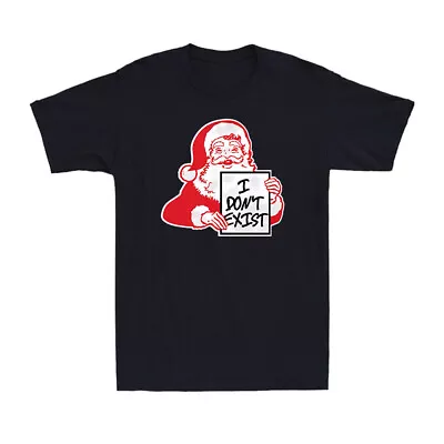 Buy I Don't Exist Santa Funny Christmas Xmas Atheist Holiday Gift Men's T-Shirt • 14.99£