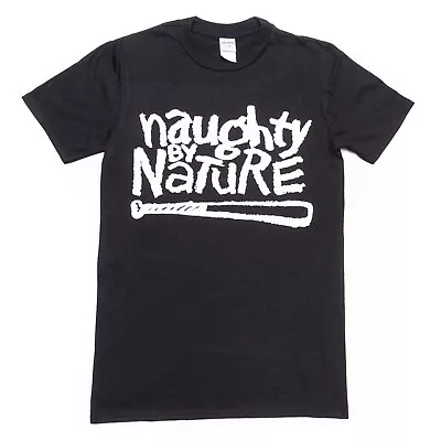 Buy Naughty By Nature Black Old School Skull Hip Hop 90s Rap Vintage T-Shirt Tee Top • 14.99£