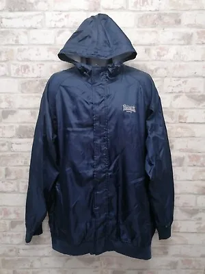 Buy LONSDALE Bloomfield Navy Lightweight Hooded Jacket Size  2XL  • 19.50£