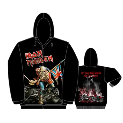 Buy Iron Maiden - Trooper Zipper Hoodie   Free Shipping • 41.58£
