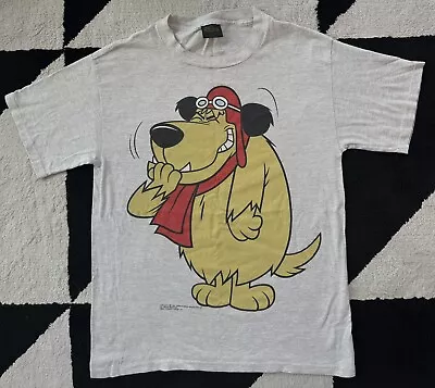 Buy Vintage Wacky Races Muttley T-Shirt Size M Double Sided 1993 90s Hanna Barbera • 79.96£