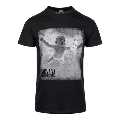 Buy Official Nirvana Nevermind T Shirt (Black) • 19.99£