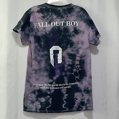 Buy Fall Out Boy T Shirt Tie Dye Womens Size Small Guc E1500 • 12.64£