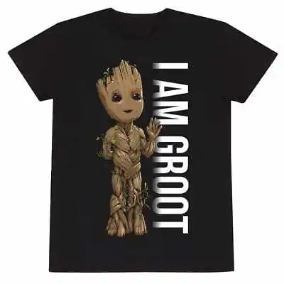 Buy ** Guardians Of The Galaxy I Am Groot Marvel CHILD Size T-shirt Official ** • 13£