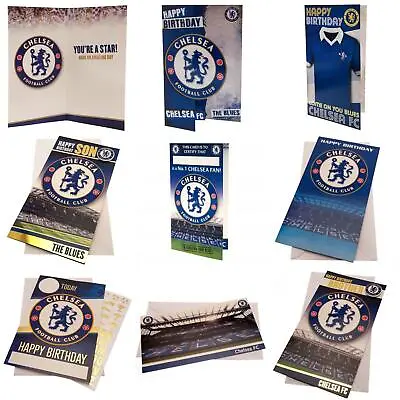 Buy Chelsea FC Birthday Card Premier League Official Licensed Merch Gifts • 4.17£