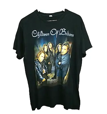 Buy Children Of Bodom Vtg T-shirt Short Sleeve Black Size:M • 58.68£