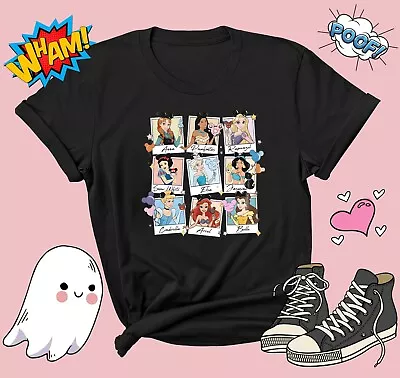 Buy Retro Disney Princess T-shirt T Shirt Men Women Unisex Tshirt G687 • 11.95£