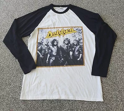 Buy Dokken Baseball Band T-Shirt Medium METAL • 12£