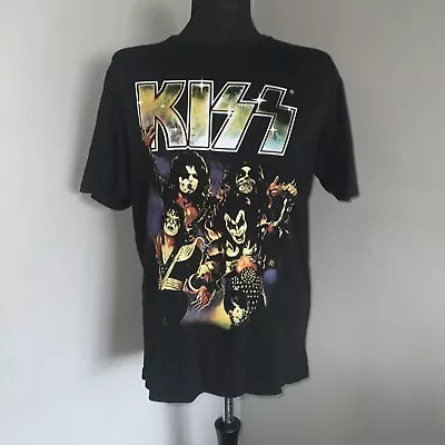 Buy Kiss Band T’shirt Size Medium Black • 9.99£