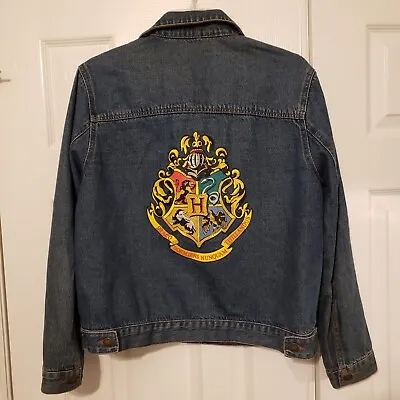Buy Harry Potter Denim Jean Jacket For Juniors Women  Size 10 • 37.80£
