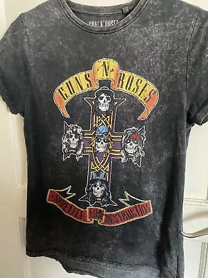 Buy Guns 'N' Roses Appetite For Destruction Double Sided Band  T Shirt 12 -13 Years • 1.20£