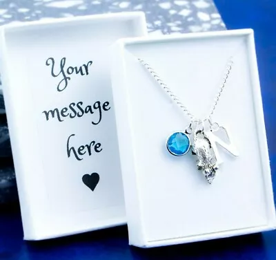 Buy Rat Necklace, Personalised Jewellery, Pet Loss, Rodent Or Mouse Owners Gifts • 10.49£