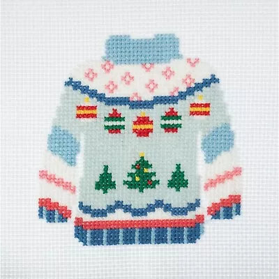 Buy Trimits Stitch Your Own - Christmas Jumper Mini Counted Cross Stitch Kit • 6£
