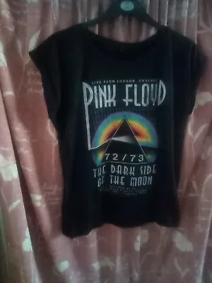 Buy Pink Floyd Dark Side Of The Moon Large T Shirt Brand New Sleeveless • 5£