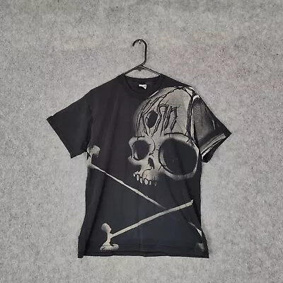 Buy Vintage Korn Shirt Mens Large All Over Print AOP Skull Evolution Nu Metal Grunge • 99.99£