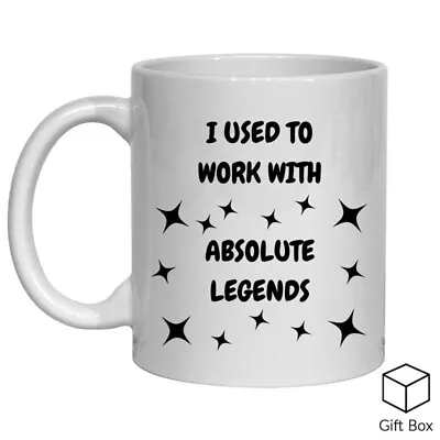 Buy Merch Kingdom I Used To Work With Absolute Legends Mug Funny Work Gifts • 12.95£