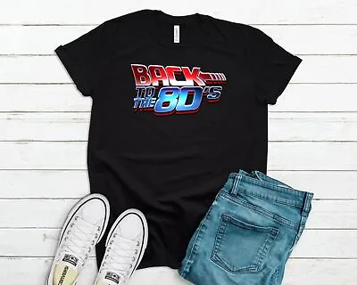 Buy BACK TO THE 80'S, Ring Spun Super Comfy T-Shirt ,Old School 80's Retro Fun Shirt • 10.36£