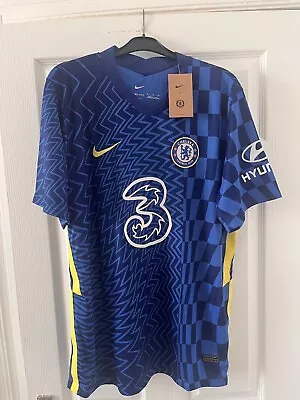 Buy 2021-2022 Chelsea Football T-shirt XL, Personalised Number 4 • 25£
