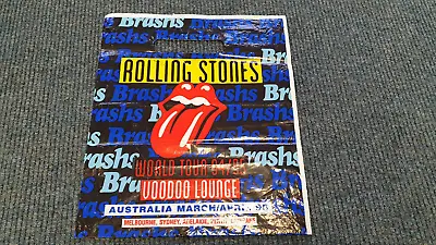 Buy Rolling Stones - Voodoo Lounge Official Merch Carrier Bag 12  X 8  Approx Vgc • 9.99£