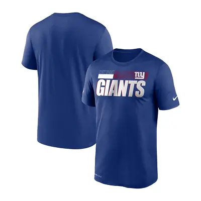 Buy New York Giants T-Shirt (Size XL) Men's Nike NFL Sideline Impact T-Shirt - New • 19.99£