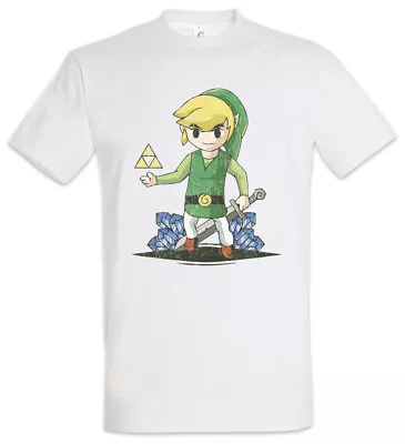 Buy Link Diamonds T-Shirt Game Gamer PC Gaming Triforce Games Geek Nerd Diamond • 21.59£