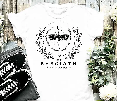 Buy Basgiath War College Shirt, Fourth Wing Shirt, Violet Sorrengail, Bookish Shirt • 6.69£